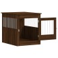 vidaXL Hundekäfig im Möbelstil Braun Eichen-Optik 64,5x80x71 cm vidaXL Hundekäfig im Möbelstil Braun Eichen-Optik 64,5x80x71 cm