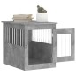 vidaXL Hundekäfig im Möbelstil Betongrau 55x75x65 cm Holzwerkstoff vidaXL Hundekäfig im Möbelstil Betongrau 55x75x65 cm Holzwerkstoff