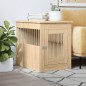 vidaXL Hundekäfig im Möbelstil Sonoma-Eiche 55x80x68 cm Holzwerkstoff vidaXL Hundekäfig im Möbelstil Sonoma-Eiche 55x80x68 cm Holzwerkstoff