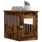 vidaXL Hundekäfig im Möbelstil Räuchereiche 55x80x68 cm Holzwerkstoff vidaXL Hundekäfig im Möbelstil Räuchereiche 55x80x68 cm Holzwerkstoff