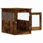 vidaXL Hundekäfig im Möbelstil Räuchereiche 55x80x68 cm Holzwerkstoff vidaXL Hundekäfig im Möbelstil Räuchereiche 55x80x68 cm Holzwerkstoff