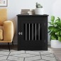 vidaXL Hundekäfig im Möbelstil Schwarz 64,5x80x71 cm Holzwerkstoff vidaXL Hundekäfig im Möbelstil Schwarz 64,5x80x71 cm Holzwerkstoff