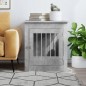 vidaXL Hundekäfig im Möbelstil Betongrau 64,5x80x71 cm Holzwerkstoff vidaXL Hundekäfig im Möbelstil Betongrau 64,5x80x71 cm Holzwerkstoff