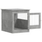 vidaXL Hundekäfig im Möbelstil Betongrau 64,5x80x71 cm Holzwerkstoff vidaXL Hundekäfig im Möbelstil Betongrau 64,5x80x71 cm Holzwerkstoff