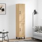 Highboard Sonoma-Eiche 34,5x34x180 cm Holzwerkstoff Highboard Sonoma-Eiche 34,5x34x180 cm Holzwerkstoff