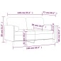 vidaXL 2-Sitzer-Sofa mit Zierkissen Weinrot 140 cm Samt vidaXL 2-Sitzer-Sofa mit Zierkissen Weinrot 140 cm Samt