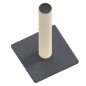 vidaXL Kratzsäule Dunkelgrau 22x22x45 cm vidaXL Kratzsäule Dunkelgrau 22x22x45 cm