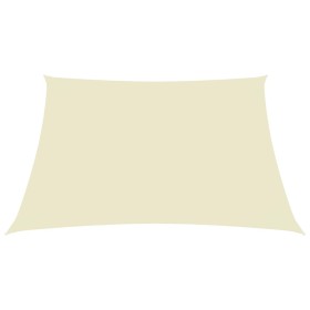 vidaXL Sonnensegel Oxford-Gewebe Quadratisch 4,5x4,5 m Creme