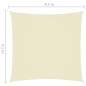 vidaXL Sonnensegel Oxford-Gewebe Quadratisch 4,5x4,5 m Creme vidaXL Sonnensegel Oxford-Gewebe Quadratisch 4,5x4,5 m Creme