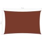 vidaXL Sonnensegel Oxford-Gewebe Rechteckig 3x5 m Terrakotta-Rot vidaXL Sonnensegel Oxford-Gewebe Rechteckig 3x5 m Terrakotta-Rot
