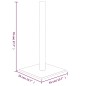 vidaXL Kratzsäule Dunkelgrau 35x35x70 cm vidaXL Kratzsäule Dunkelgrau 35x35x70 cm