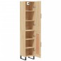 Highboard Sonoma-Eiche 34,5x34x180 cm Holzwerkstoff Highboard Sonoma-Eiche 34,5x34x180 cm Holzwerkstoff