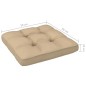 vidaXL 4-tlg. Paletten-Lounge-Set Weiß Imprägniertes Kiefernholz vidaXL 4-tlg. Paletten-Lounge-Set Weiß Imprägniertes Kiefernholz