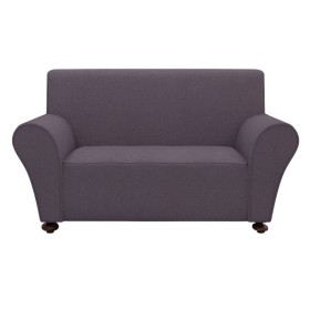vidaXL Stretch-Sofahusse Anthrazit Polyester-Jersey