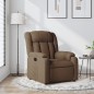 vidaXL Relaxsessel Braun Stoff vidaXL Relaxsessel Braun Stoff