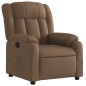 vidaXL Relaxsessel Braun Stoff vidaXL Relaxsessel Braun Stoff