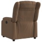 vidaXL Relaxsessel Braun Stoff vidaXL Relaxsessel Braun Stoff