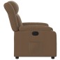 vidaXL Relaxsessel Braun Stoff vidaXL Relaxsessel Braun Stoff