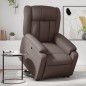 vidaXL Relaxsessel mit Aufstehhilfe Braun Kunstleder vidaXL Relaxsessel mit Aufstehhilfe Braun Kunstleder
