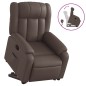 vidaXL Relaxsessel mit Aufstehhilfe Braun Kunstleder vidaXL Relaxsessel mit Aufstehhilfe Braun Kunstleder