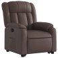 vidaXL Relaxsessel mit Aufstehhilfe Braun Kunstleder vidaXL Relaxsessel mit Aufstehhilfe Braun Kunstleder