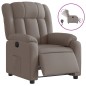 vidaXL Relaxsessel Elektrisch Taupe Stoff vidaXL Relaxsessel Elektrisch Taupe Stoff