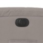 vidaXL Relaxsessel Elektrisch Taupe Stoff vidaXL Relaxsessel Elektrisch Taupe Stoff