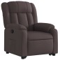 vidaXL Relaxsessel mit Aufstehhilfe Dunkelbraun Stoff vidaXL Relaxsessel mit Aufstehhilfe Dunkelbraun Stoff
