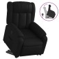 vidaXL Relaxsessel mit Aufstehhilfe Schwarz Kunstleder vidaXL Relaxsessel mit Aufstehhilfe Schwarz Kunstleder