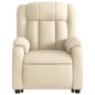 vidaXL Relaxsessel mit Aufstehhilfe Elektrisch Creme Stoff vidaXL Relaxsessel mit Aufstehhilfe Elektrisch Creme Stoff