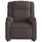 vidaXL Relaxsessel mit Aufstehhilfe Dunkelbraun Stoff vidaXL Relaxsessel mit Aufstehhilfe Dunkelbraun Stoff