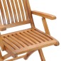 Gartenstühle 2 Stk. mit Anthrazit Kissen Massivholz Teak Gartenstühle 2 Stk. mit Anthrazit Kissen Massivholz Teak