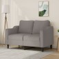 vidaXL 2-Sitzer-Sofa Taupe 140 cm Stoff vidaXL 2-Sitzer-Sofa Taupe 140 cm Stoff