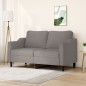 vidaXL 2-Sitzer-Sofa Taupe 140 cm Stoff vidaXL 2-Sitzer-Sofa Taupe 140 cm Stoff