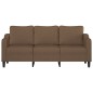 vidaXL 3-Sitzer-Sofa Braun 180 cm Stoff vidaXL 3-Sitzer-Sofa Braun 180 cm Stoff