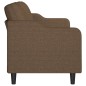 vidaXL 3-Sitzer-Sofa Braun 180 cm Stoff vidaXL 3-Sitzer-Sofa Braun 180 cm Stoff