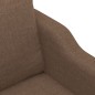 vidaXL 3-Sitzer-Sofa Braun 180 cm Stoff vidaXL 3-Sitzer-Sofa Braun 180 cm Stoff