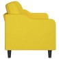 vidaXL 3-Sitzer-Sofa Hellgelb 180 cm Stoff vidaXL 3-Sitzer-Sofa Hellgelb 180 cm Stoff