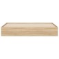 vidaXL Bettgestell mit Schubladen Sonoma-Eiche 180x200cm Holzwerkstoff vidaXL Bettgestell mit Schubladen Sonoma-Eiche 180x200cm Holzwerkstoff