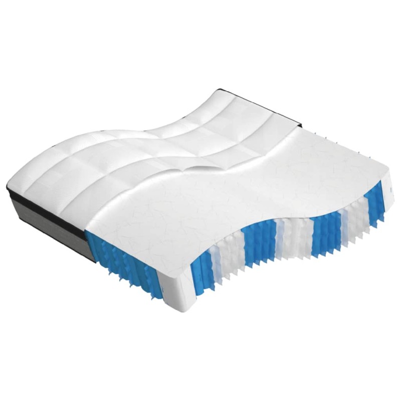 vidaXL Matratze Taschenfederkern Medium Plus 180x200 cm vidaXL Matratze Taschenfederkern Medium Plus 180x200 cm