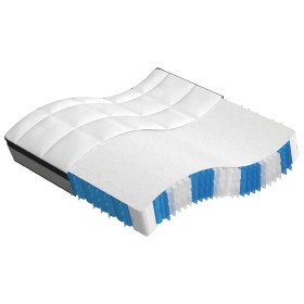 vidaXL Matratze Taschenfederkern Medium Plus 200x200 cm