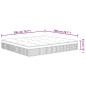 vidaXL Matratze Taschenfederkern Medium Plus 200x200 cm vidaXL Matratze Taschenfederkern Medium Plus 200x200 cm