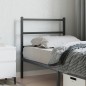 vidaXL Kopfteil Metall Schwarz 75 cm