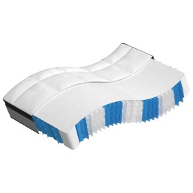 vidaXL Matratze Taschenfederkern Medium Plus 100x200 cm