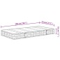 vidaXL Matratze Bonnell-Federkern Mittel 70x200 cm vidaXL Matratze Bonnell-Federkern Mittel 70x200 cm