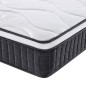 vidaXL Matratze Bonnell-Federkern Mittel 120x200 cm
