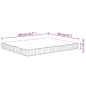 vidaXL Matratze Taschenfederkern Mittel 160x200 cm vidaXL Matratze Taschenfederkern Mittel 160x200 cm