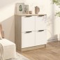vidaXL Sideboard Weiß und Sonoma-Eiche 60x30x70 cm Holzwerkstoff vidaXL Sideboard Weiß und Sonoma-Eiche 60x30x70 cm Holzwerkstoff
