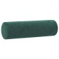 vidaXL 2-Sitzer-Sofa mit Zierkissen Dunkelgrün 140 cm Samt vidaXL 2-Sitzer-Sofa mit Zierkissen Dunkelgrün 140 cm Samt
