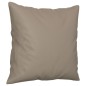 vidaXL 2-Sitzer-Sofa mit Kissen Taupe 140 cm Mikrofasergewebe vidaXL 2-Sitzer-Sofa mit Kissen Taupe 140 cm Mikrofasergewebe